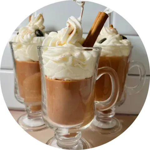 Velas tipo capuchino